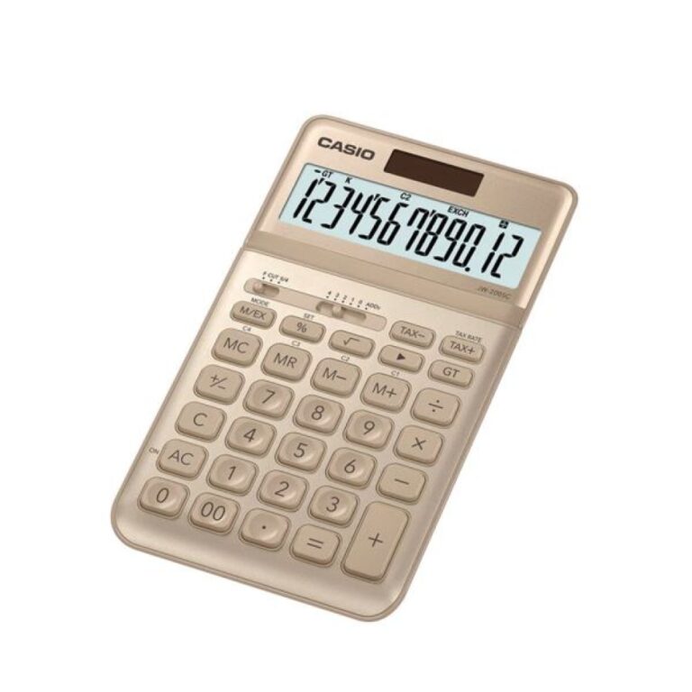 casio jw 200sc gd 12 hane altin sari masa ustu hesap makinesi 377483.jpg
