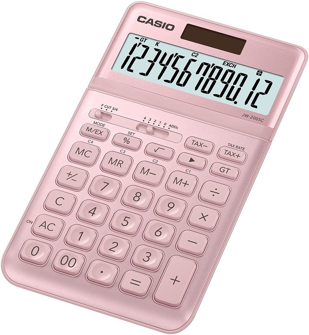 casio jw 200sc pk 12 hane pembe masa ustu hesap makinesi 367631.jpg casio jw 200sc pk 12 hane pembe masa ustu hesap makinesi 367631.jpg