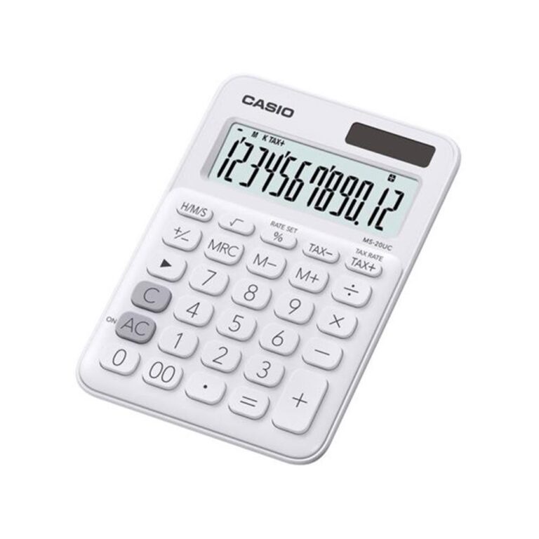 casio ms 20uc we 12 hane beyaz masa ustu hesap makinesi 509261.jpg
