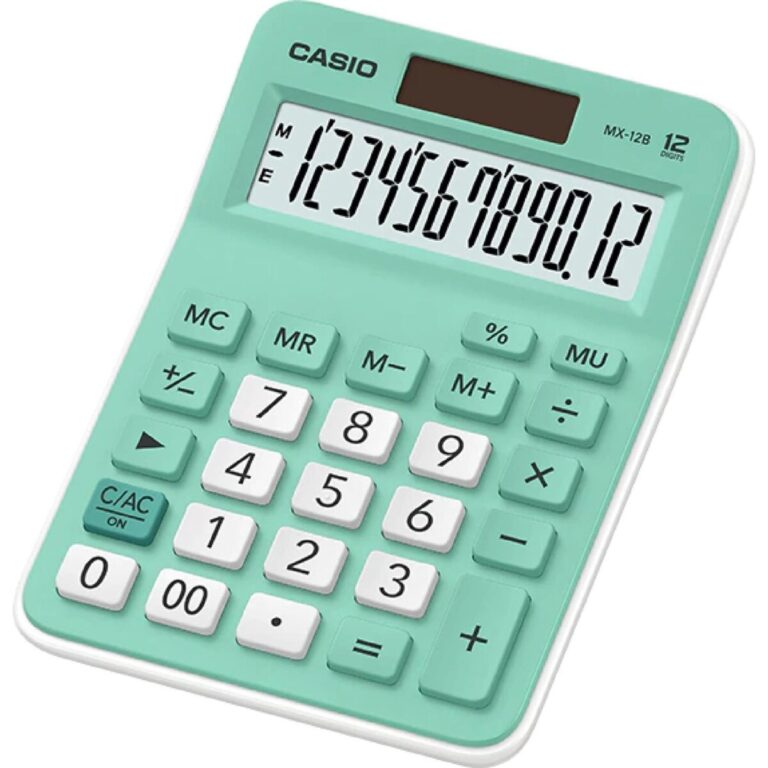 casio mx 12b gn acik yesil 12 hane masa ustu hesap makinesi 421310.jpg