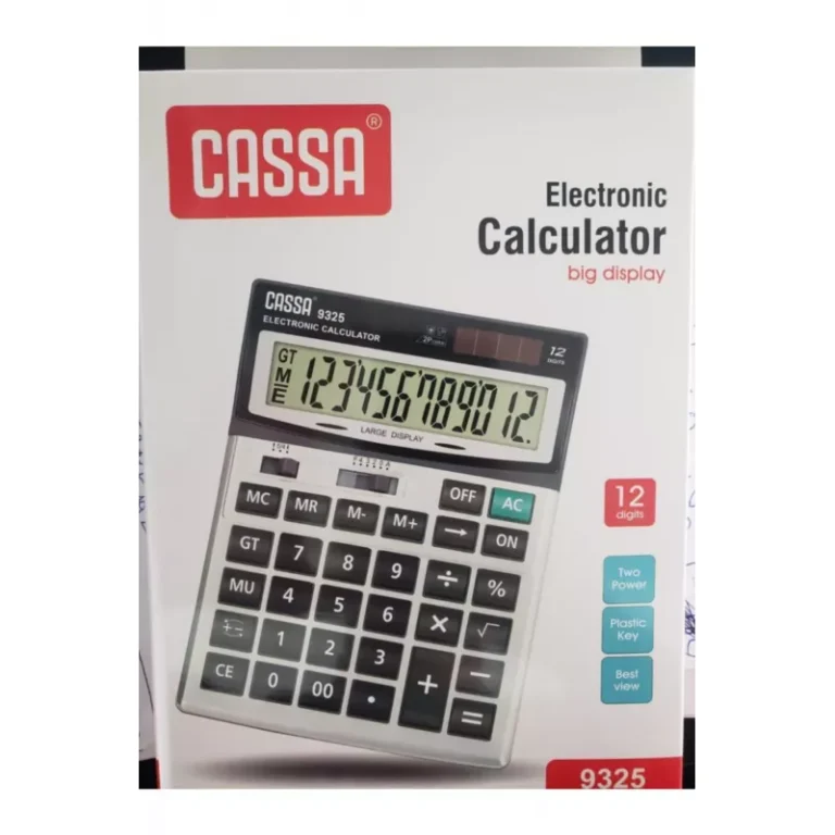 cassa hesap makinesi elektronik 12 hane siyah 9325 518667.webp