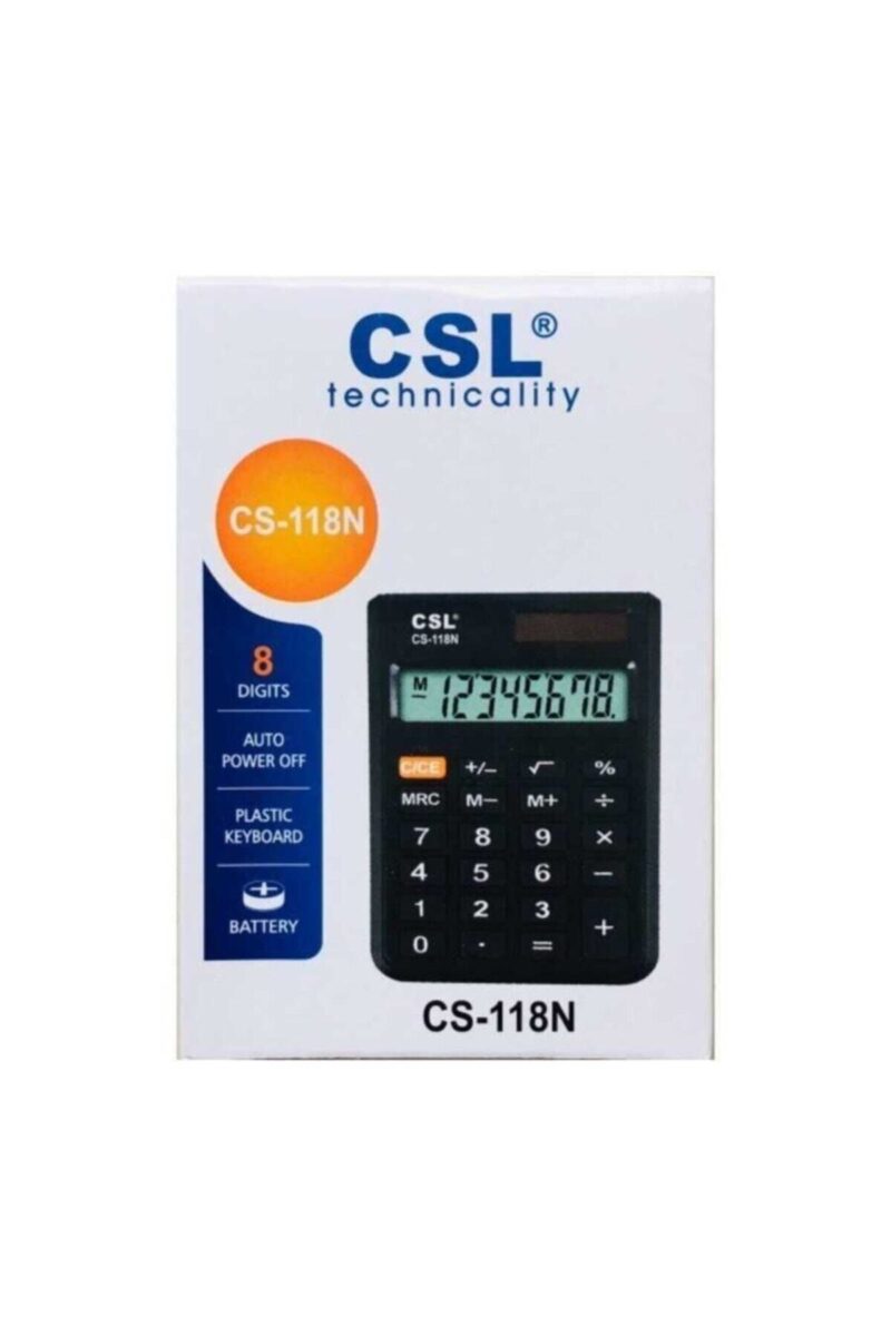 csl cs 118n 8 hane cep tipi hesap makinesi 449962.jpg csl cs 118n 8 hane cep tipi hesap makinesi 449962.jpg