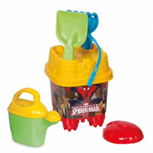 Dede Oyuncak Spiderman Küçük Kale Kova Plaj Seti 01570