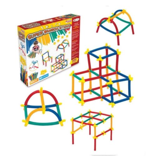 Dede Oyuncak Süper Bambu Çubuklar Lego 200 Parça 03461