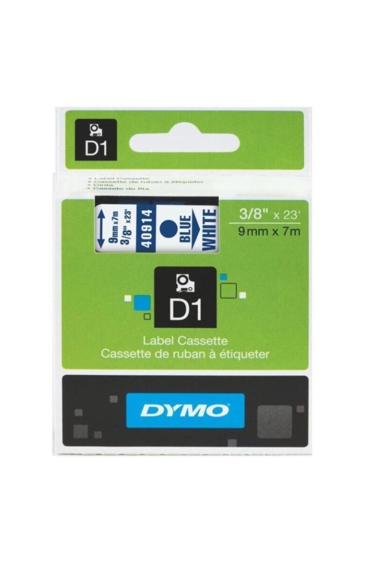 dymo d1 serit 9 mmx7mt beyaz mavi 40914 456056.jpg