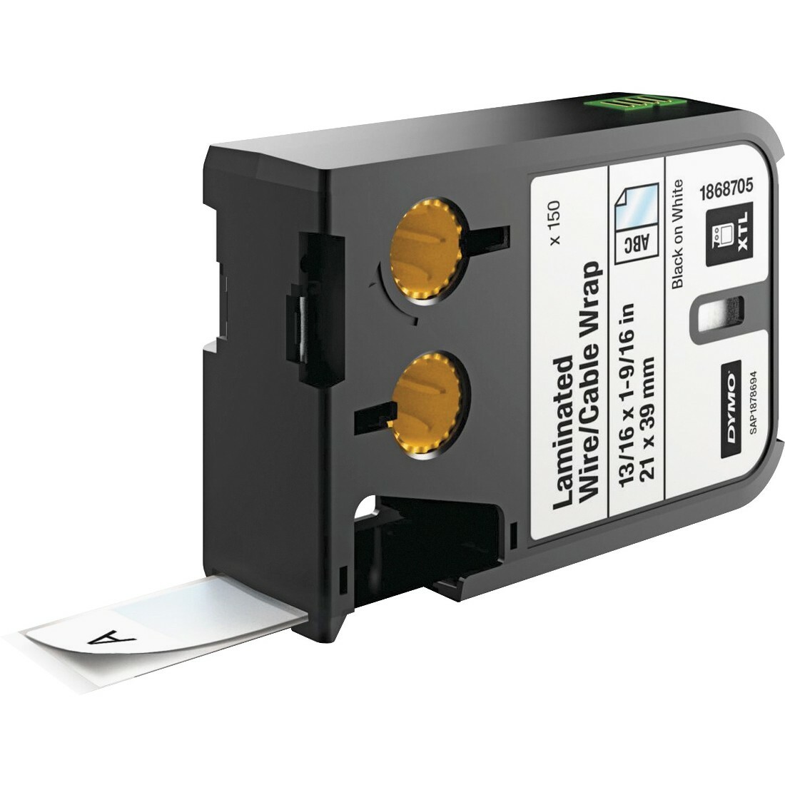 dymo xtl laminetel kablo 21x39mm beyaz siyah 150 etiket 1868705 386120.jpg dymo xtl laminetel kablo 21x39mm beyaz siyah 150 etiket 1868705 386120.jpg