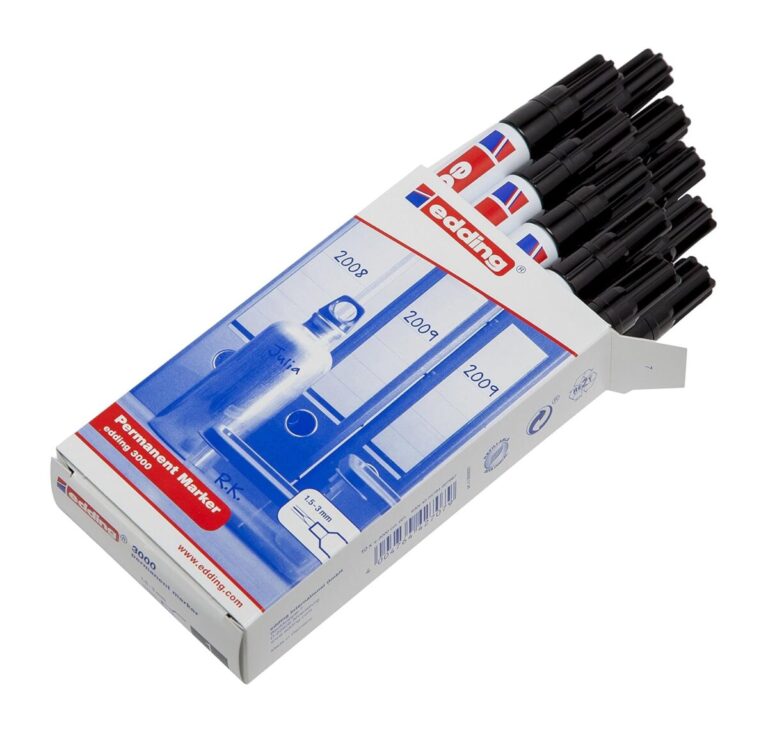 edding 3000 markor permanent kalemi 1 5 3 mm siyah yuvarlak uclu 10 lu paket 231463.jpg