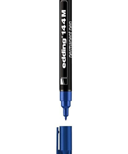 Edding Asetat Kalemi Permanent Mavi 144M (10 Lu Paket)