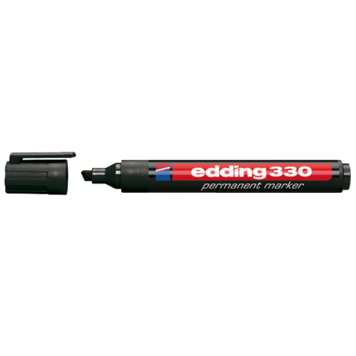 Edding E-330 Siyah Permanent Markör Kalemi 10 Lu Ed33001 (10 Lu Paket)