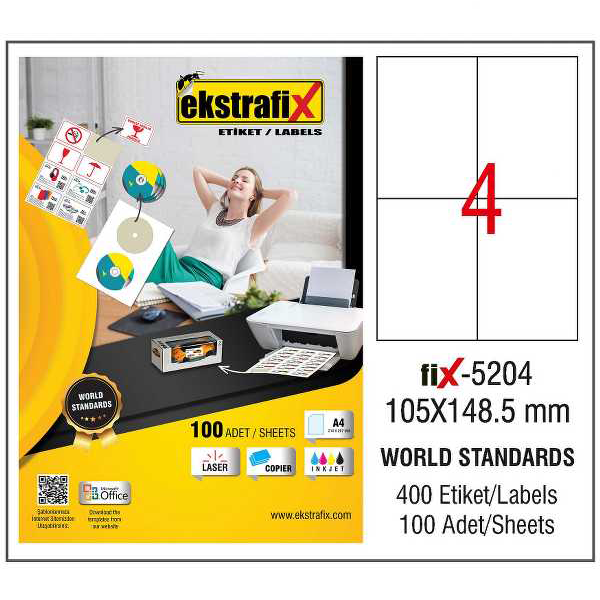 ekstrafix lazer etiket 105x148 5mm fix 5204 155326.png