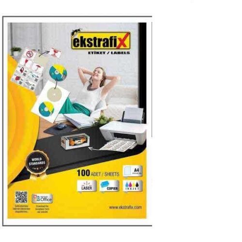 Ekstrafix Lazer Etiket 105X56Mm Fix-5510 8699071155102
