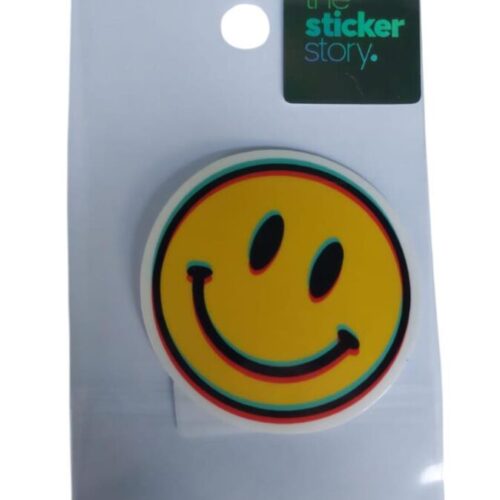 Ekstrafix Yapışkanlı Sudan Etkilenmeyen Sticker The Sticker Story Gülen Yüz Tss0238 (1 Adet)