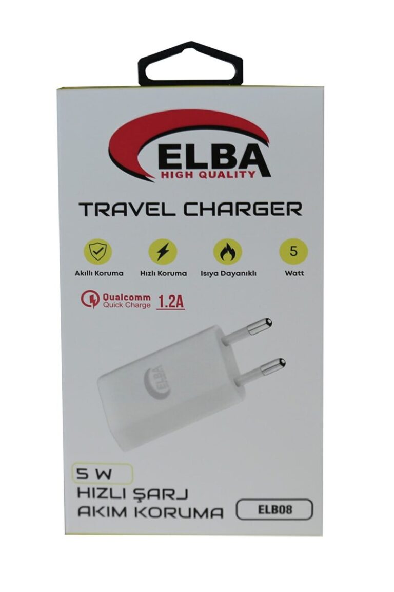 elb08 5w 1.2a hızlı Şarj akıllı koruma usb ev Şarj cihazı kafası
