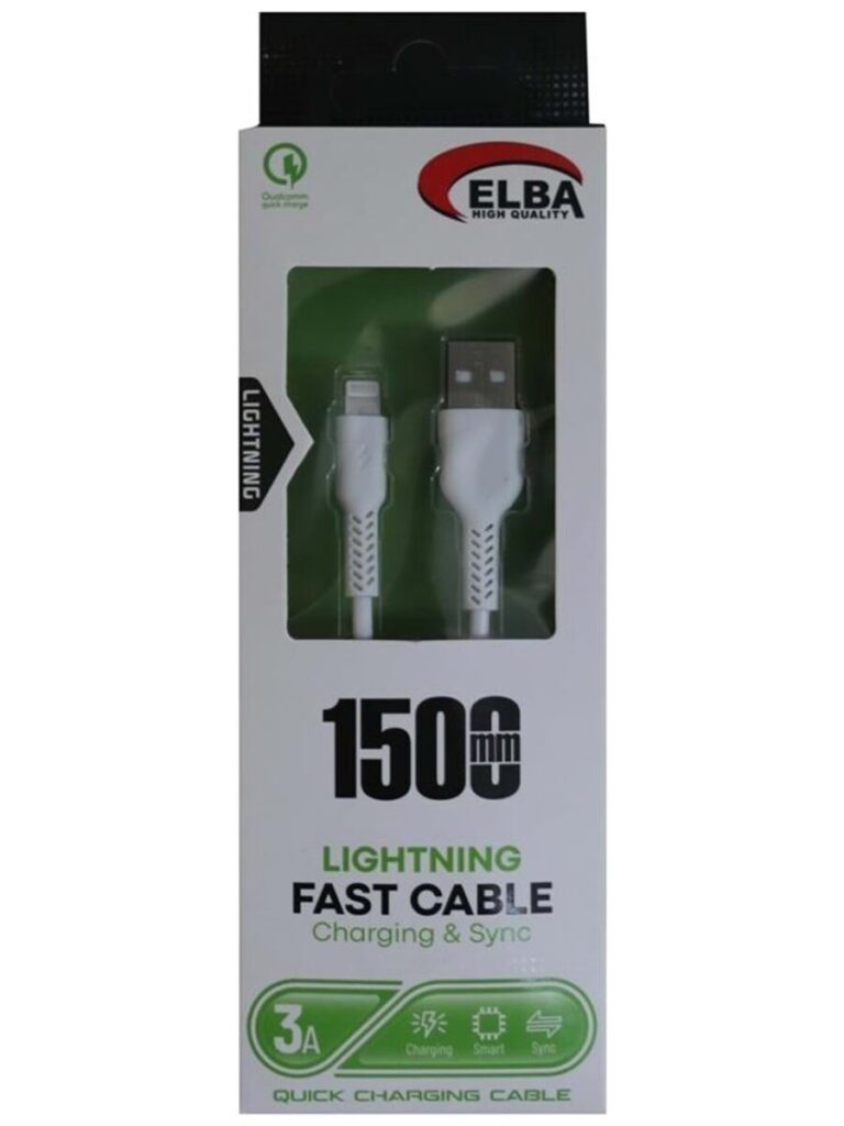 elba elb36 l1 1 5mt micro beyaz 3a hizli sarj kablosu 501149.jpg