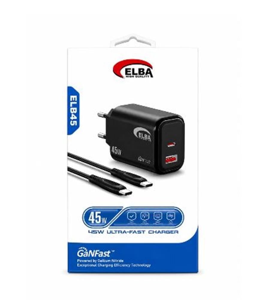 elba elb45 45w siyah ev sarj kafa type c to type c kablo ganfast teknoloji sarj aleti 522660.jpg elba elb45 45w siyah ev sarj kafa type c to type c kablo ganfast teknoloji sarj aleti 522660.jpg