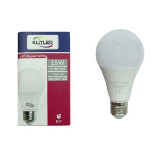 Elitled 15W Beyaz Led Ampül
