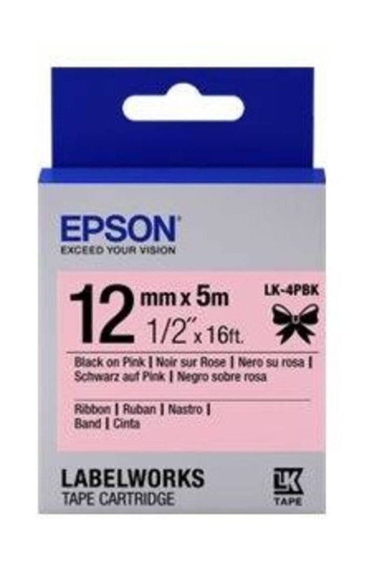 epson lk 4pbk siyan uzeri pembe 12mm 5metre etiket 425158.jpg