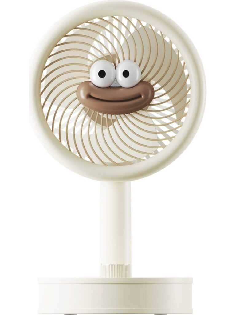 everest efn14 krem 1200mah 3 hiz kademeli masaustu usb fan 492627.jpg