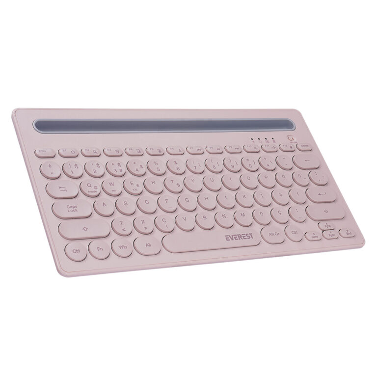 everest kb bt84 pembe gri bluetooth ultra ince sarjli q mac win android ios uyumlu kablosuz klavye 509315.jpg