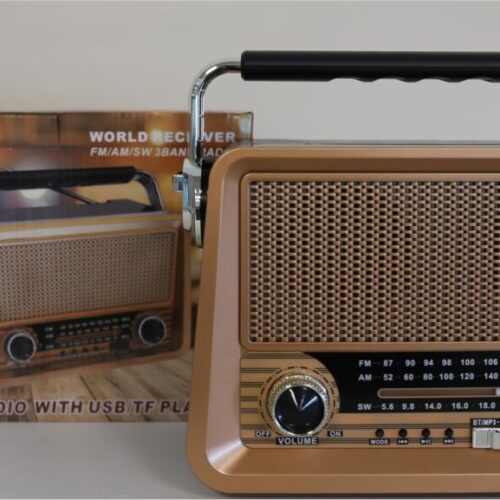 Everton Rt-756 Bluetooth Fm-Usb-Tf-Aux Şarjlı Nostaljik Radyo