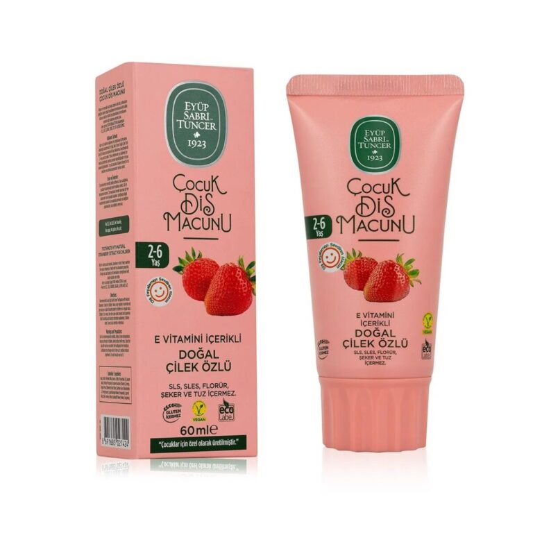 eyup sabri tuncer dogal cilek ozlu 2 6 yas cocuk dis macunu 60 ml 514557.jpg