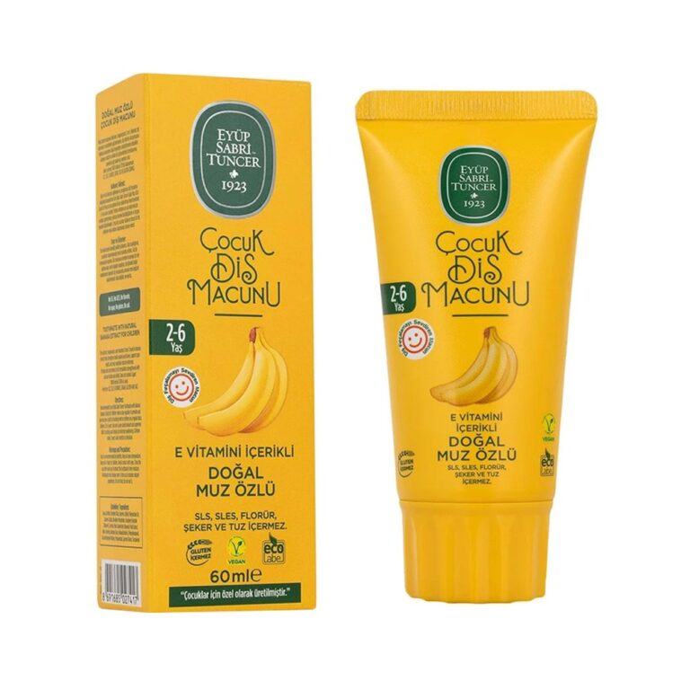 eyup sabri tuncer dogal muz ozlu 2 6 yas cocuk dis macunu 60 ml 514556.jpg
