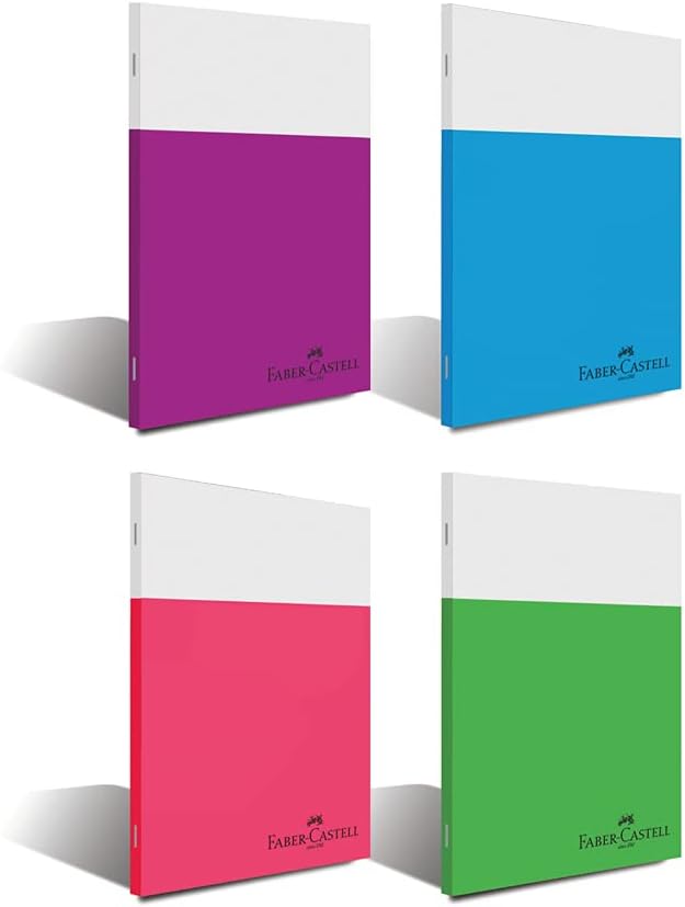 faber castell a4 plastik kapak smart dikisli defter 60 yaprak kareli 4 lu paket 523176.jpg