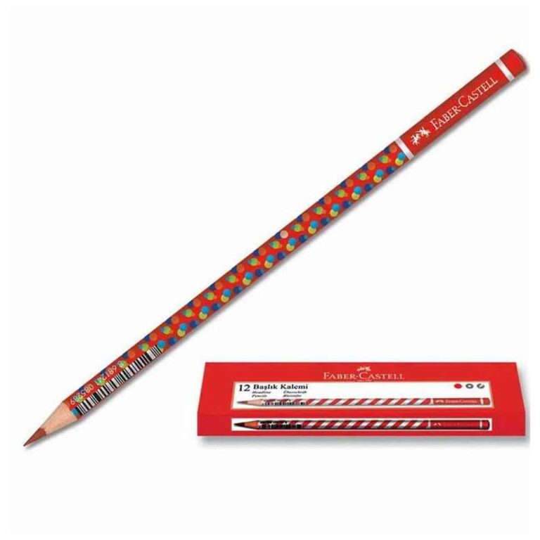 faber castell baslik kalemi bubble kirmizi 1131490001000 12 li paket 509973.jpg