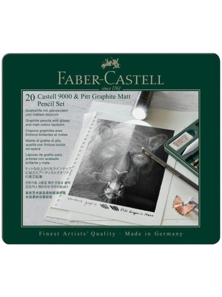 faber castell dereceli kursun kalem pitt graphite matt set 20 parca 5165115224000 511501.jpg