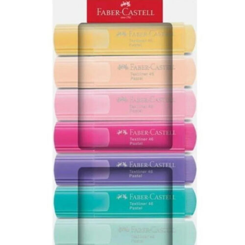 Faber-Castell Fosforlu Kalem (İşaret Kalermi) Pastel 8 Renk 46
