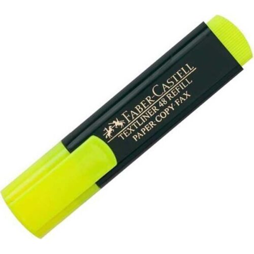 Faber-Castell Fosforlu Kalem (İşaret Kalermi) Sarı 15 48 07 (10 Lu Paket)