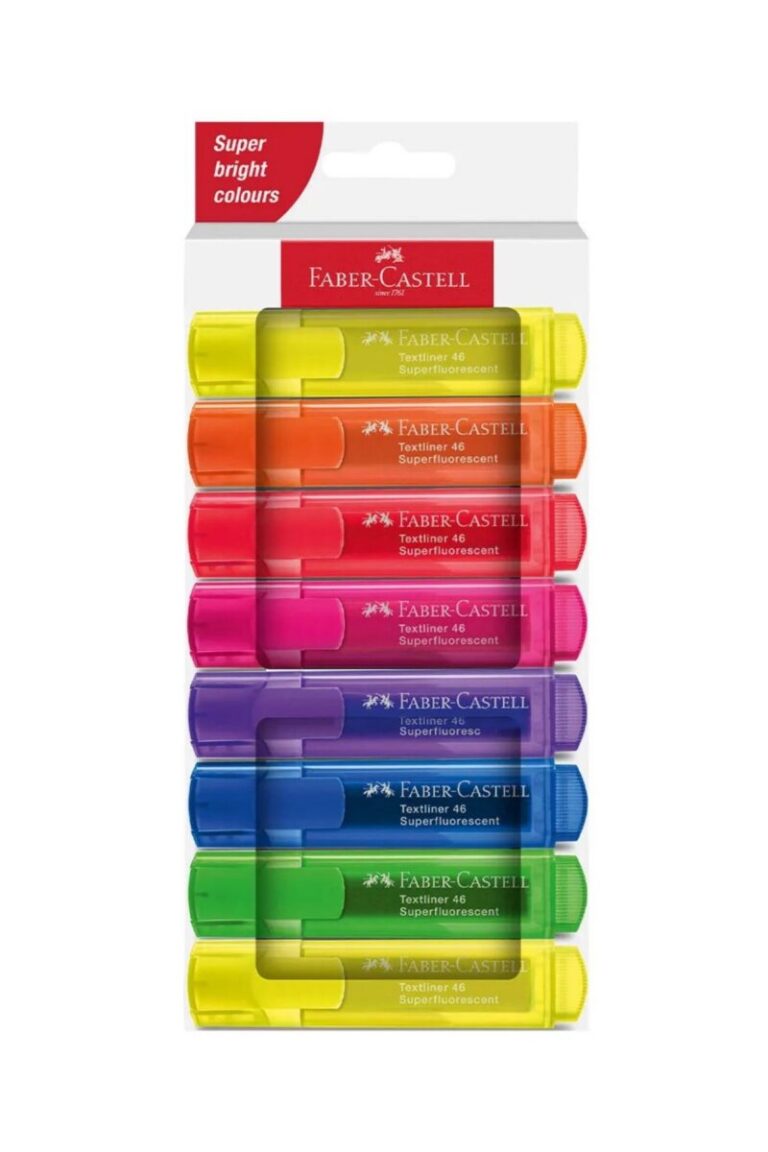 faber castell fosforlu kalem seffaf 8 li 46 489854.jpg