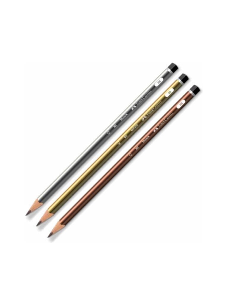 faber castell ucgen mercanli kursun kalem 2b 12 li kutu metalik renkler 511379.jpg