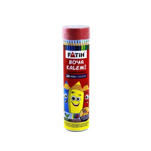 Fatih Boya Kalemi 24 Renk Tam Boy Tüp FA33224KB24RTB