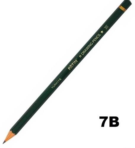 Fatih Dereceli Kurşun Kalem 7B 12 Li Fa15010Kl7B (12 Li Paket)
