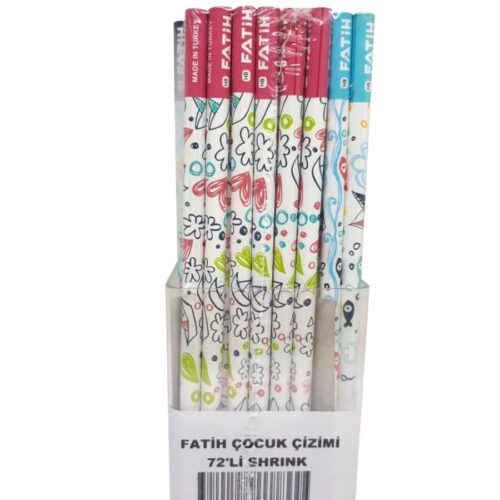 Fatih Kurşun Kalem Çocuk Çizimi FA17710KL00 (72 Li Paket)