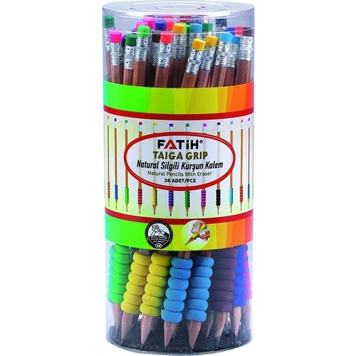 fatih kursun kalem taiga natural renkli eva grip silgili 36 li paket fa17180kl072 303944.jpg