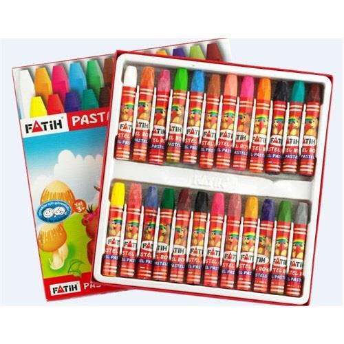 Fatih Pastel Boya 24 Renk King Size Kutulu FA50340PB24RKS