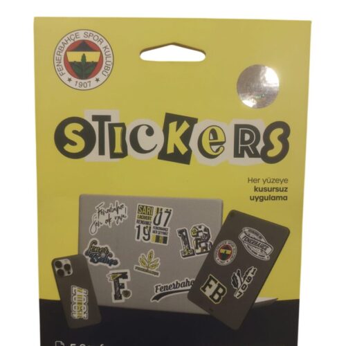 Fenerbahçe Sarı Sticker Paketi (25 Adet)