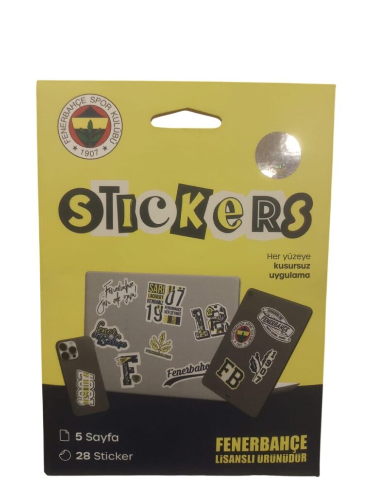 fenerbahce sari sticker paketi 25 adet 519607.jpg