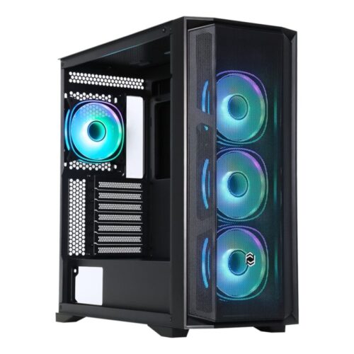 Frisby Cx-500 750W 80+(Bronze) Argb Fan Gaming Mesh 4Rgb Fan Yan:4Mm Temper Cam-Ön Panel:Abs+ Mesh Boş Bilgisayar Kasası