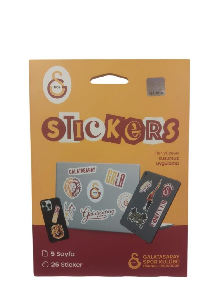 galatasaray sari sticker paketi 25 adet 519623.jpg