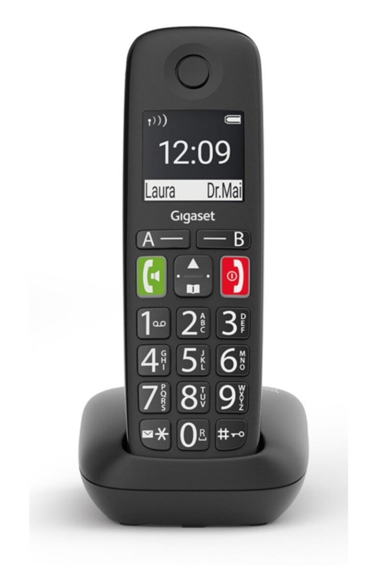 genis ekran siyah telsiz dect telefon e290 378155.jpg