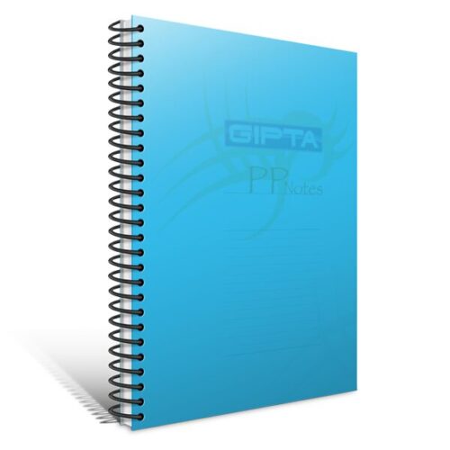 Gıpta A4 Spiralli Defter Eko Plastik Kapak Çizgili 100 Yaprak 3-2032000-2012 (12 Li Paket)