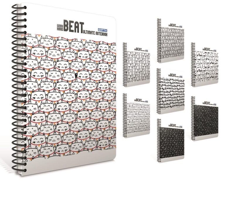 gipta beat a4 spiralli karton kapak defter 80 yaprak cizgili 4 lu paket 4221 319808.jpg