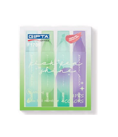 gipta fosforlu kalem pickpen shine 4 renk set acik renk f170900 492951.png