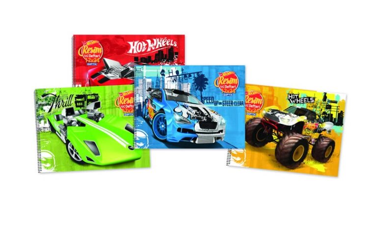 gipta hot wheels spiralli resim defteri 17x24cm 15 yaprak 12 li paket 5436 318598.jpg