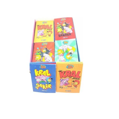 Gıpta Kral Şakir A7 (Küçük Boy) İkili Kareli - Çizgili Blok Not Defteri 80 Yaprak 6015 (36 Lı Paket)
