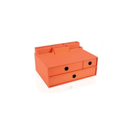Gıpta Masa Üstü Organizer Set Pearl Orange 3 Çekmeceli Multi ORG1809