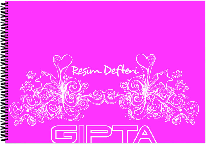 gipta pp kapak spiralli resim defteri 25x35cm 40 yaprak 6 li paket 2343 318615.jpg